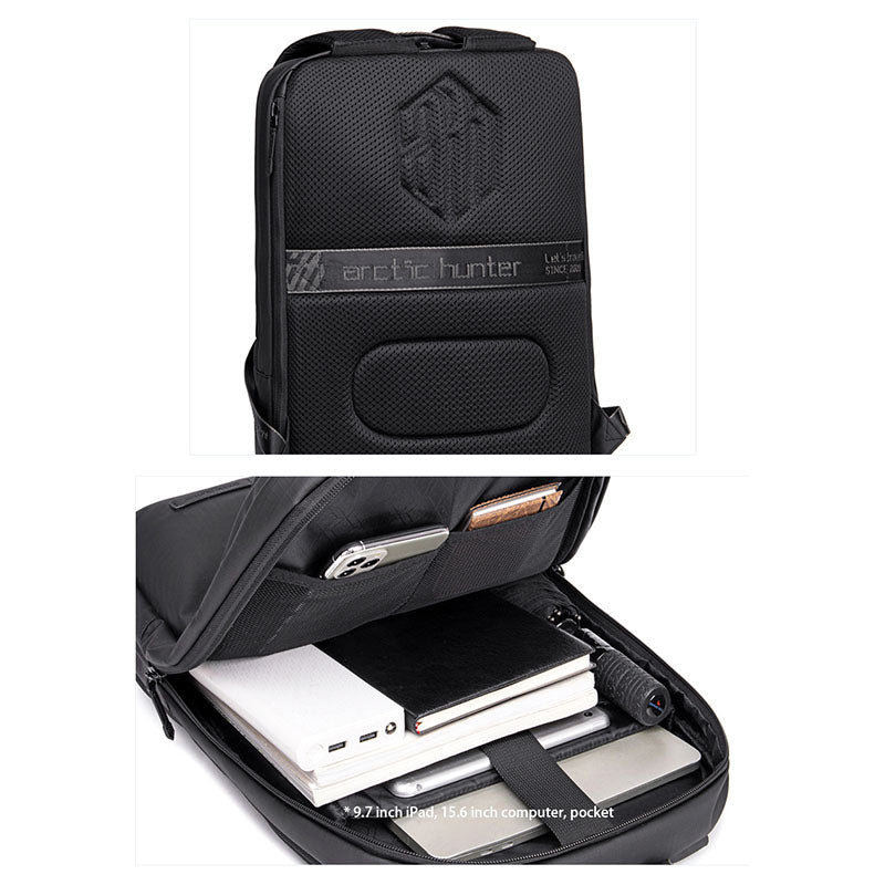 anti theft laptop backpack south africa ArcticHunter Albus Anti-Theft Backpack with 15.6 inch Laptop Compartme – ArcticHunterSA